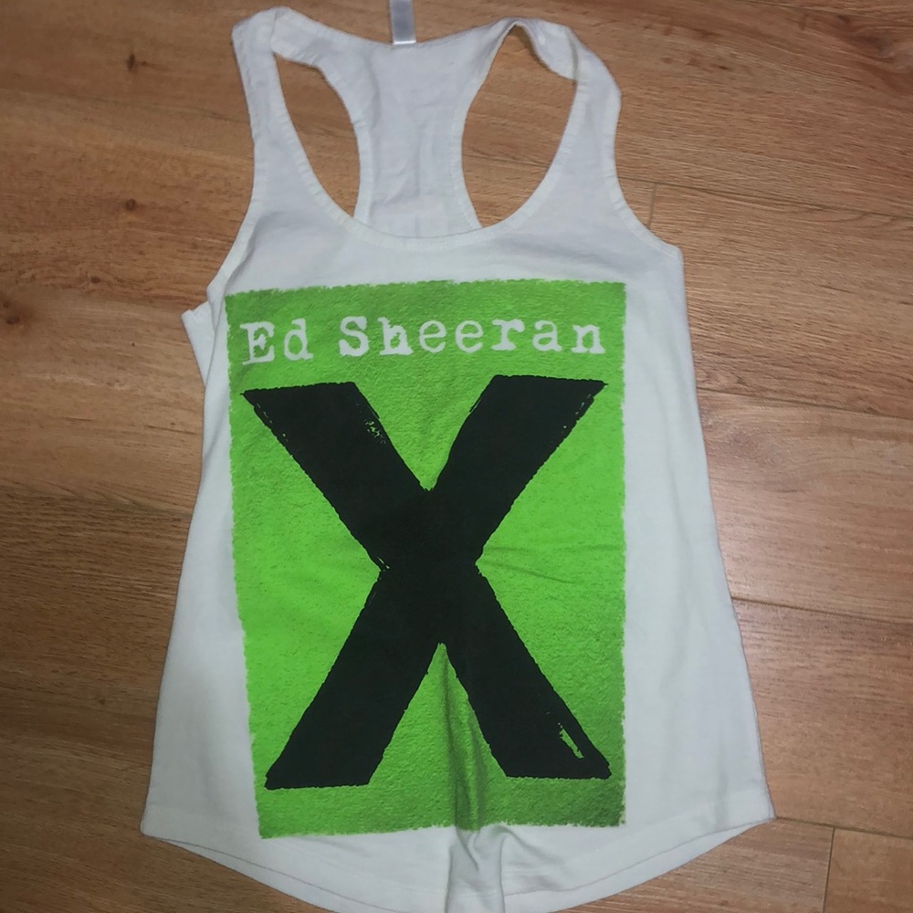 Ed Sheeran band tank top